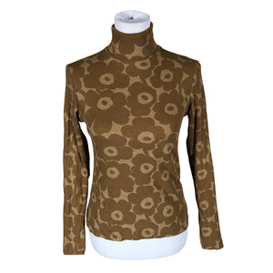 Unisex Marimekko - Tricot shirt, size 38 - Brown (1)
