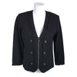 Unisex Voglia - Sweat jacket, size 40 - Black ()