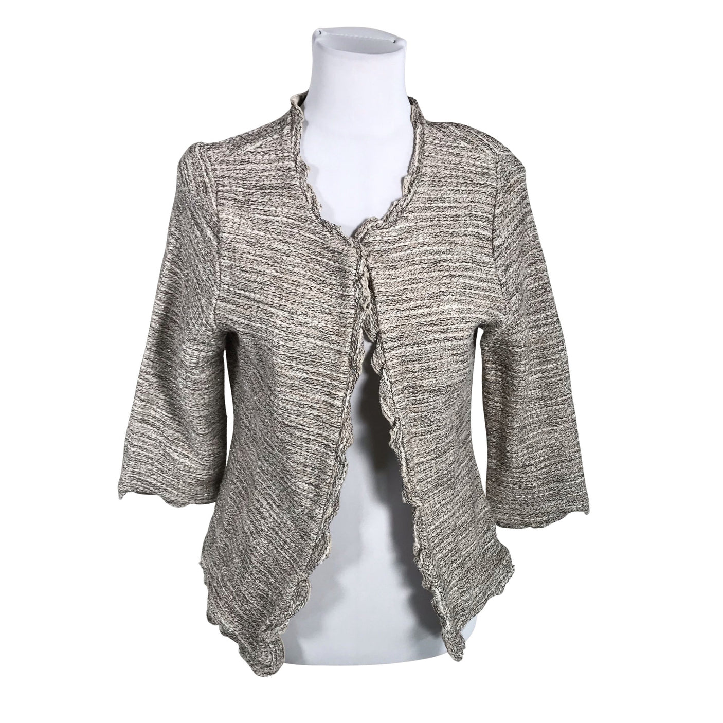 Unisex Cream - Cardigan, size 38 - Beige (1)