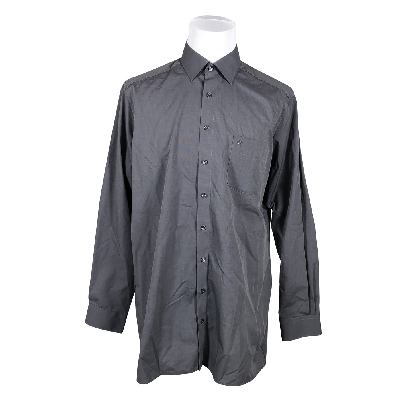 Unisex Olymp - Collared shirt, size XXL - Gray (1)