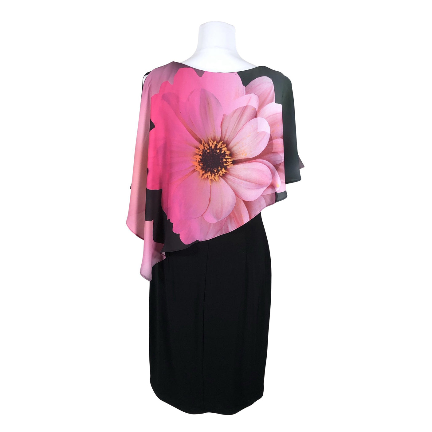 Unisex Frank Lyman - Schiffon dress, size 40 - Black (3)