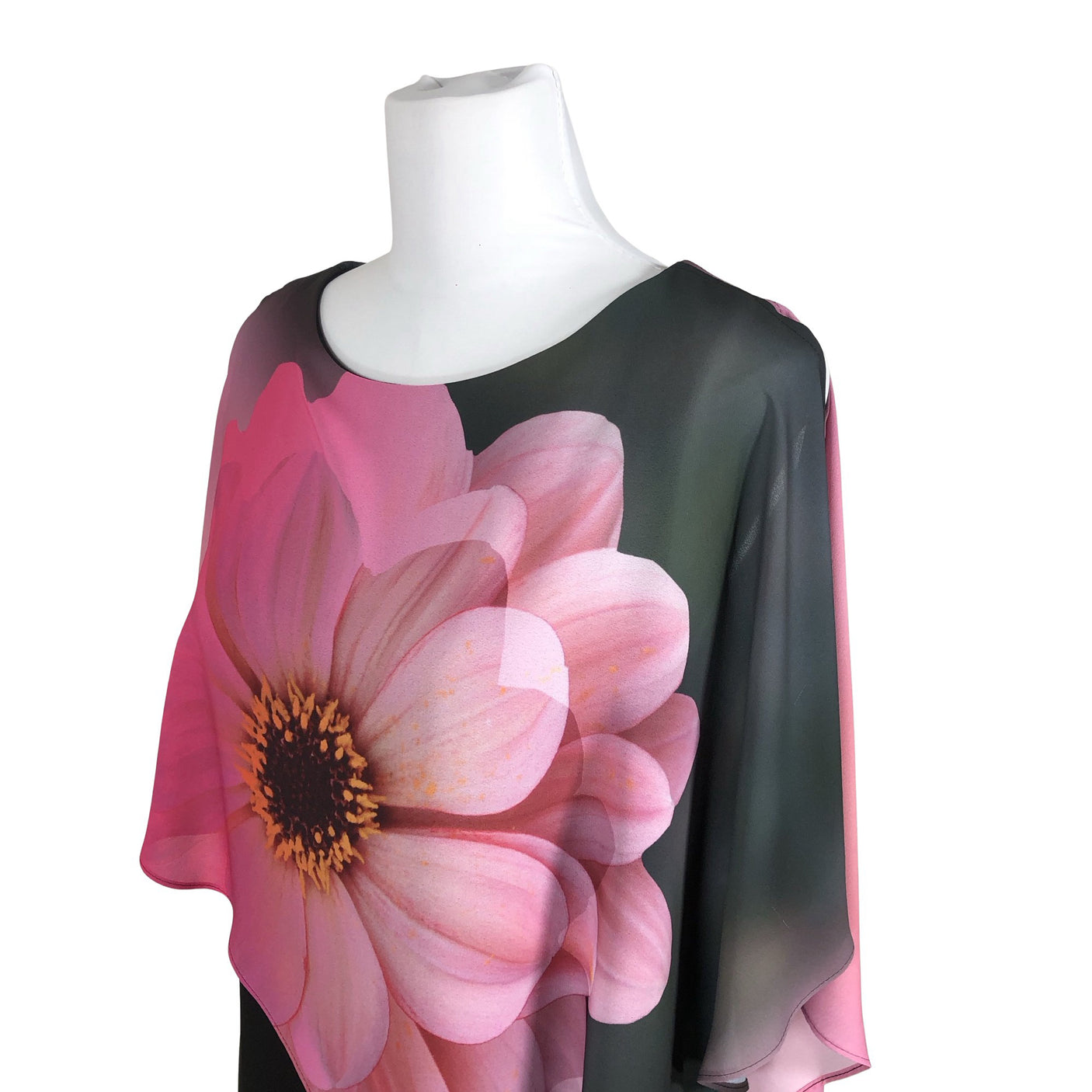 Unisex Frank Lyman - Schiffon dress, size 40 - Black (2)