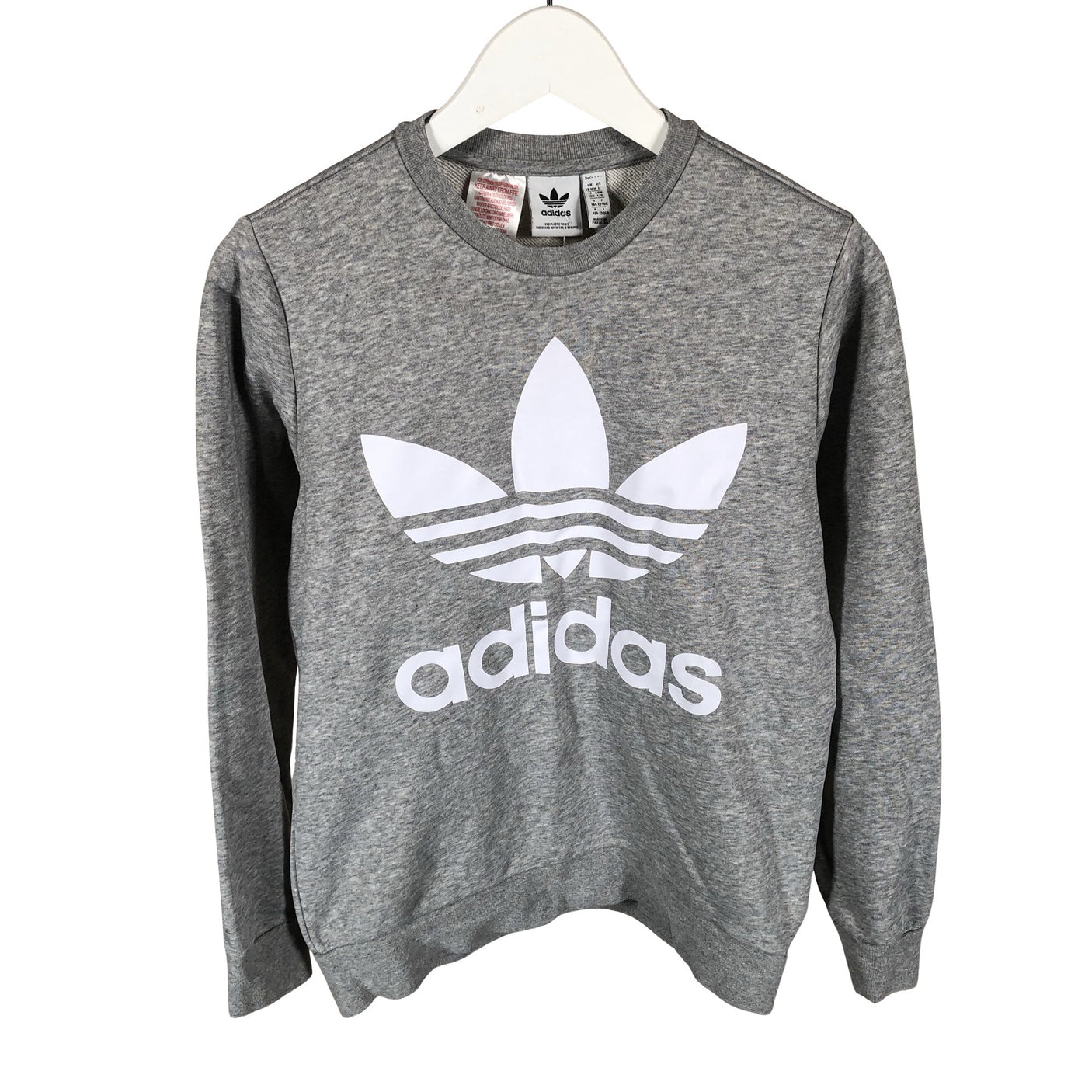 Unisex Adidas - Sweatshirt, size 158 - 164 - Gray (1)