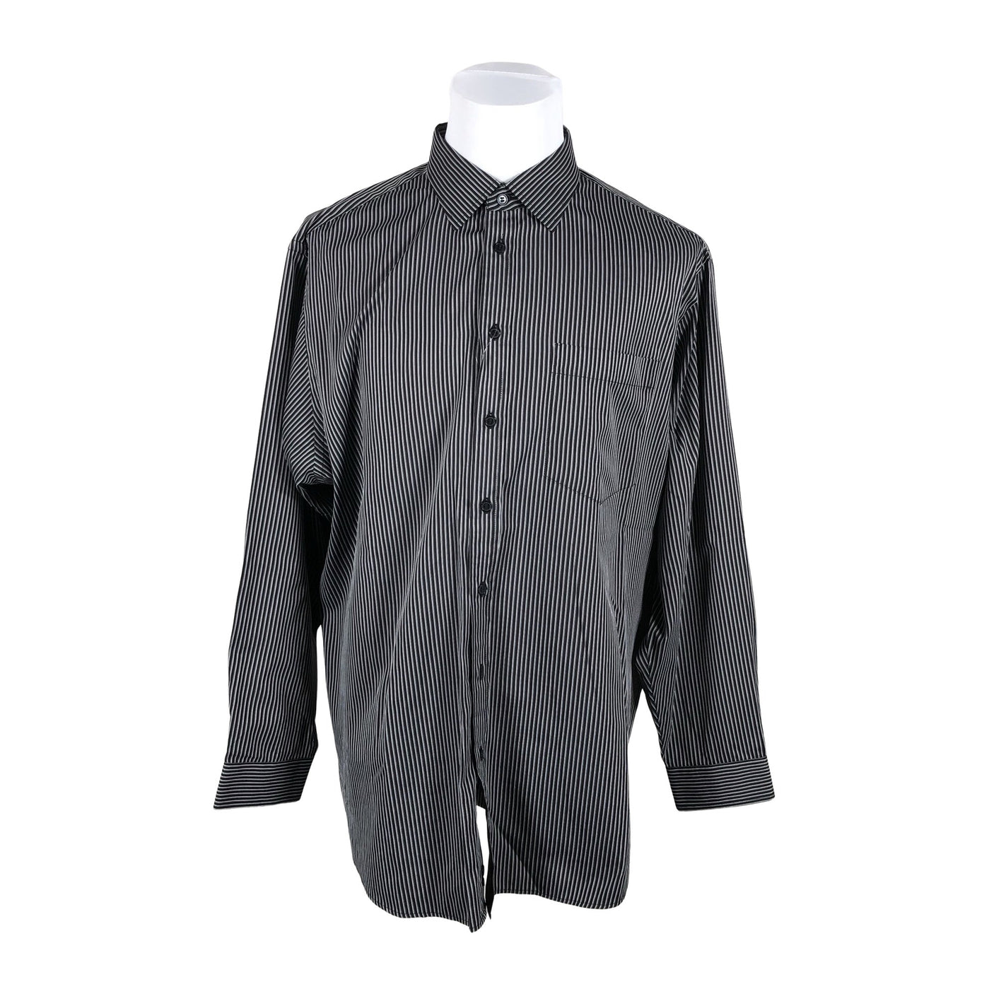 Unisex Handmade - Collared shirt, size XXL - Black (1)