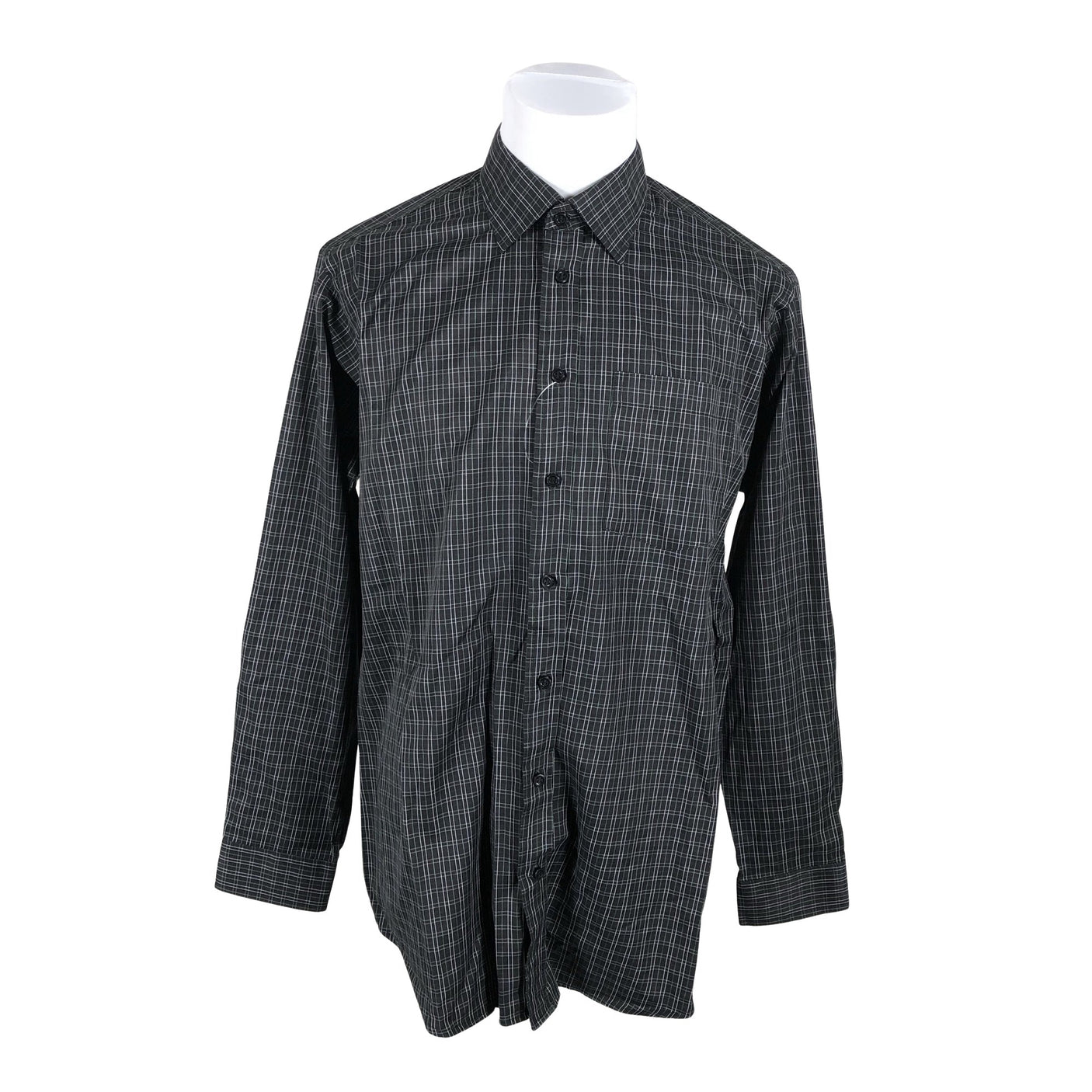 Unisex Handmade - Collared shirt, size XXL - Gray (1)