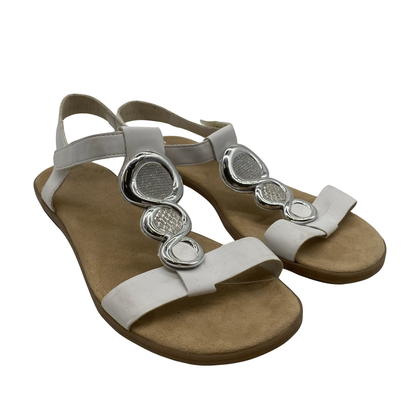 Unisex Rieker - Sandals, size 39 - White (2)