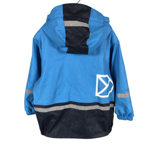 Unisex Didriksons - Rain jacket, size 116 - 122 - Blue (2)