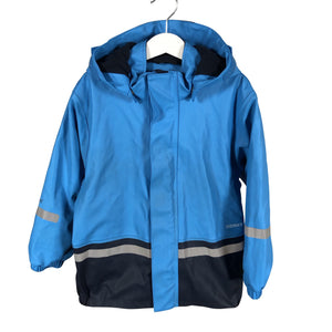 Unisex Didriksons - Rain jacket, size 116 - 122 - Blue (1)