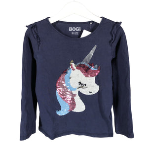 Unisex Bogi - Tricot shirt, size 116 - 122 - Blue (1)