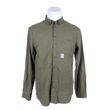 Unisex Maloja - Collared shirt, size M - Green ()