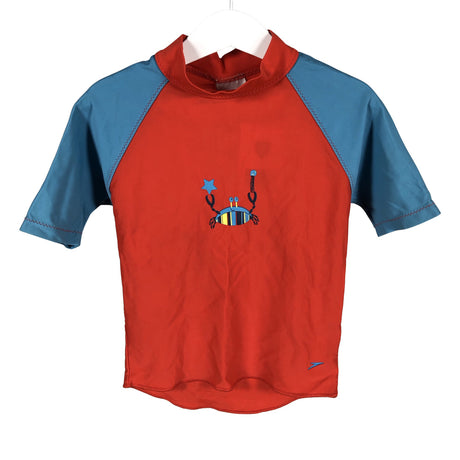 Unisex Speedo - Swim shirt, size 92 - 98 - Red ()