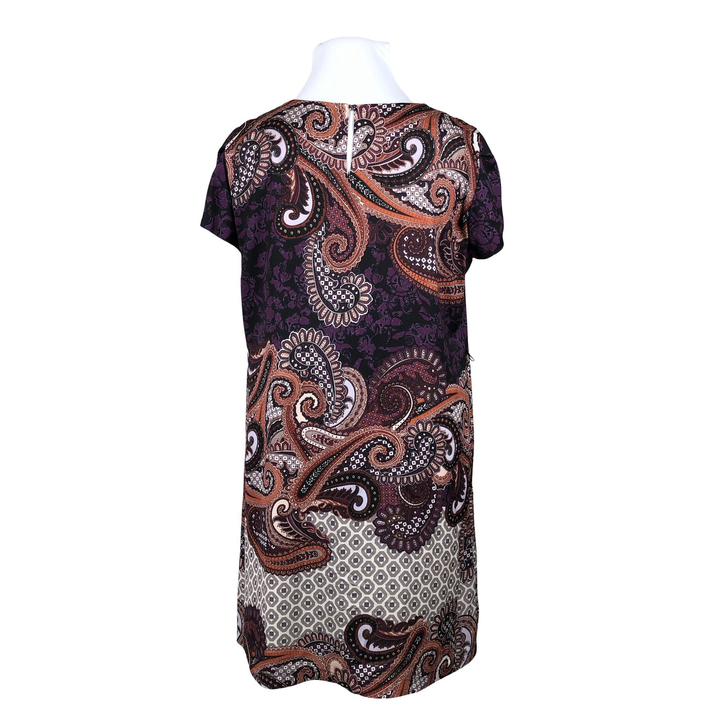 Unisex Taifun - Schiffon dress, size 46 - Violet (2)