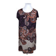 Unisex Taifun - Schiffon dress, size 46 - Violet ()