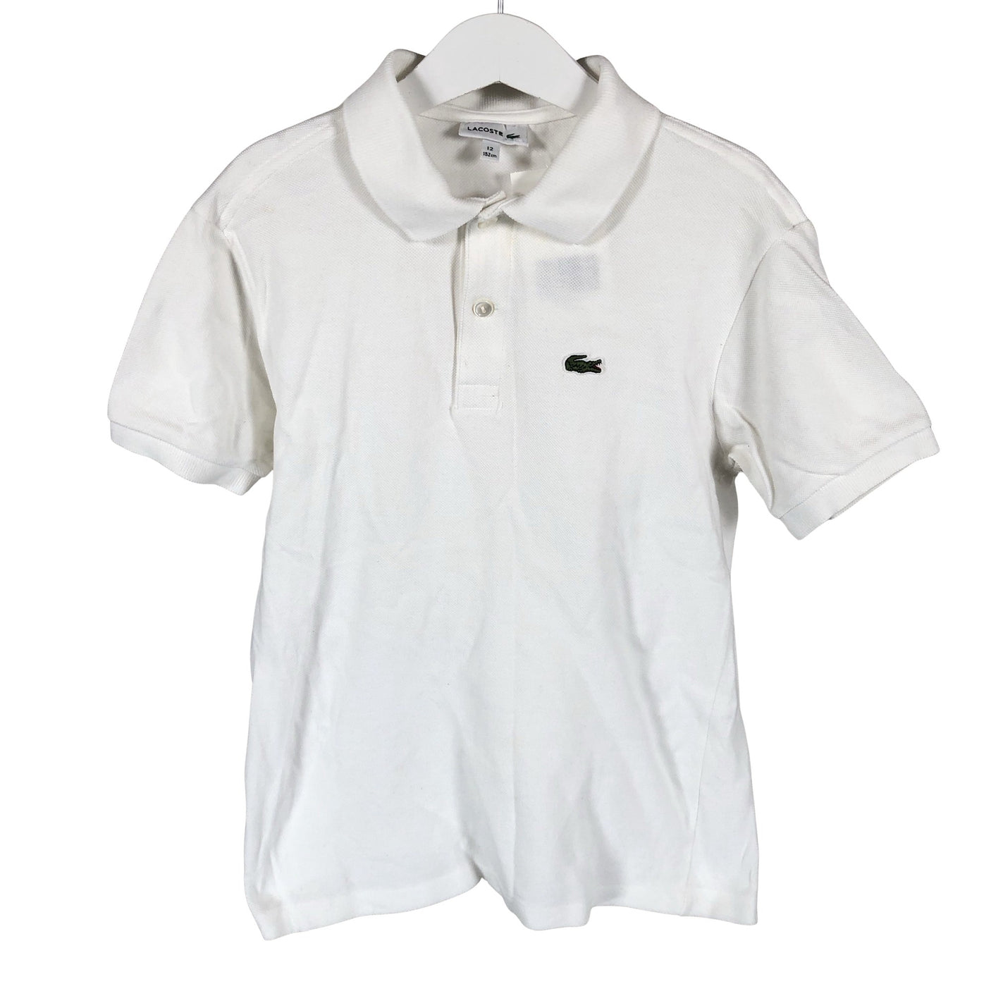 Unisex Lacoste - Polo shirt, size 146 - 152 - White (1)