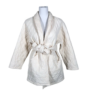 Unisex Bohemiana - Quilted jacket, size 40 - White (1)