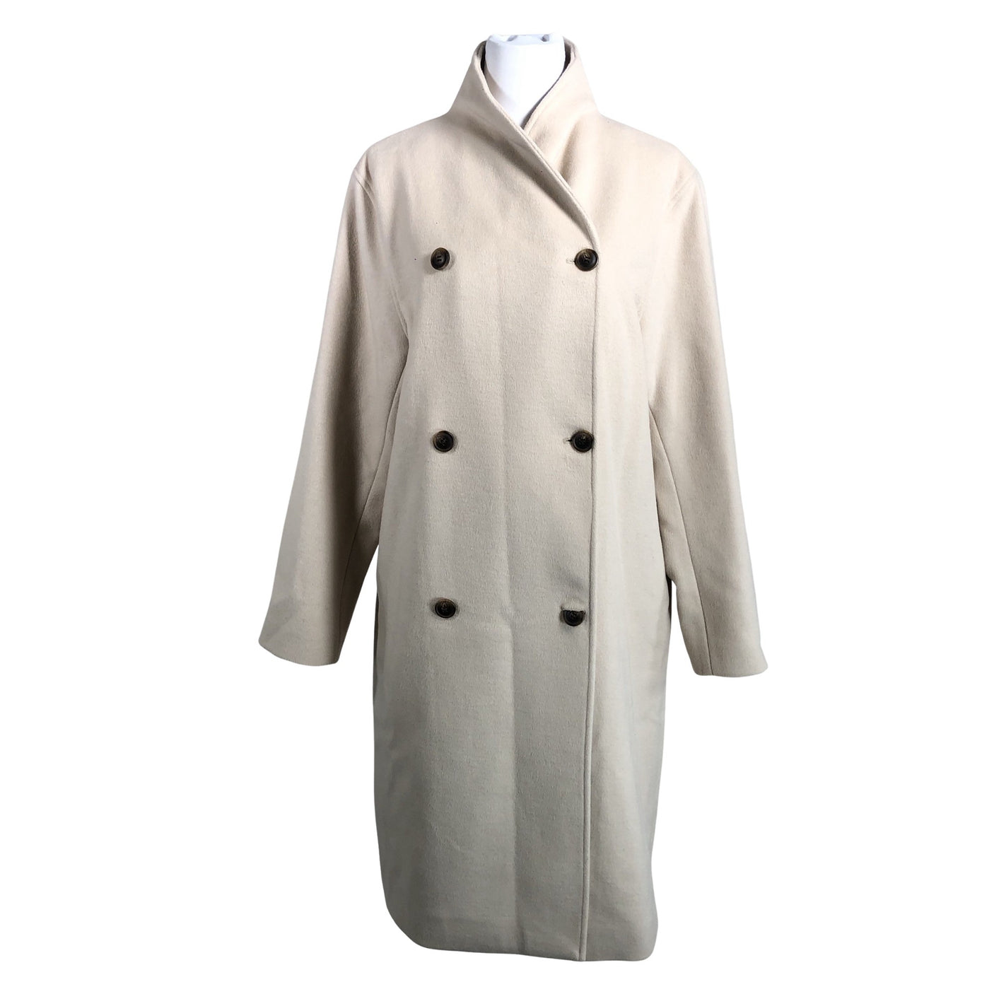 Unisex mbyM - Wool coat, size 40 - Beige (1)