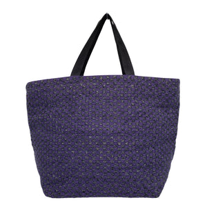 Unisex Handmade - Handbag, size Maxi - Violet (1)