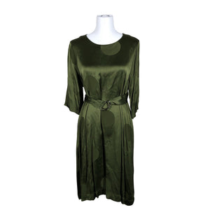 Unisex Aarikka - Schiffon dress, size 40 - Green (1)