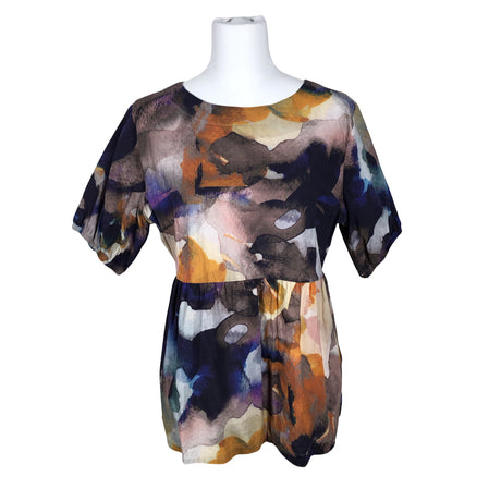 Unisex NOSH - Short-sleeved blouse, size 40 - Violet ()
