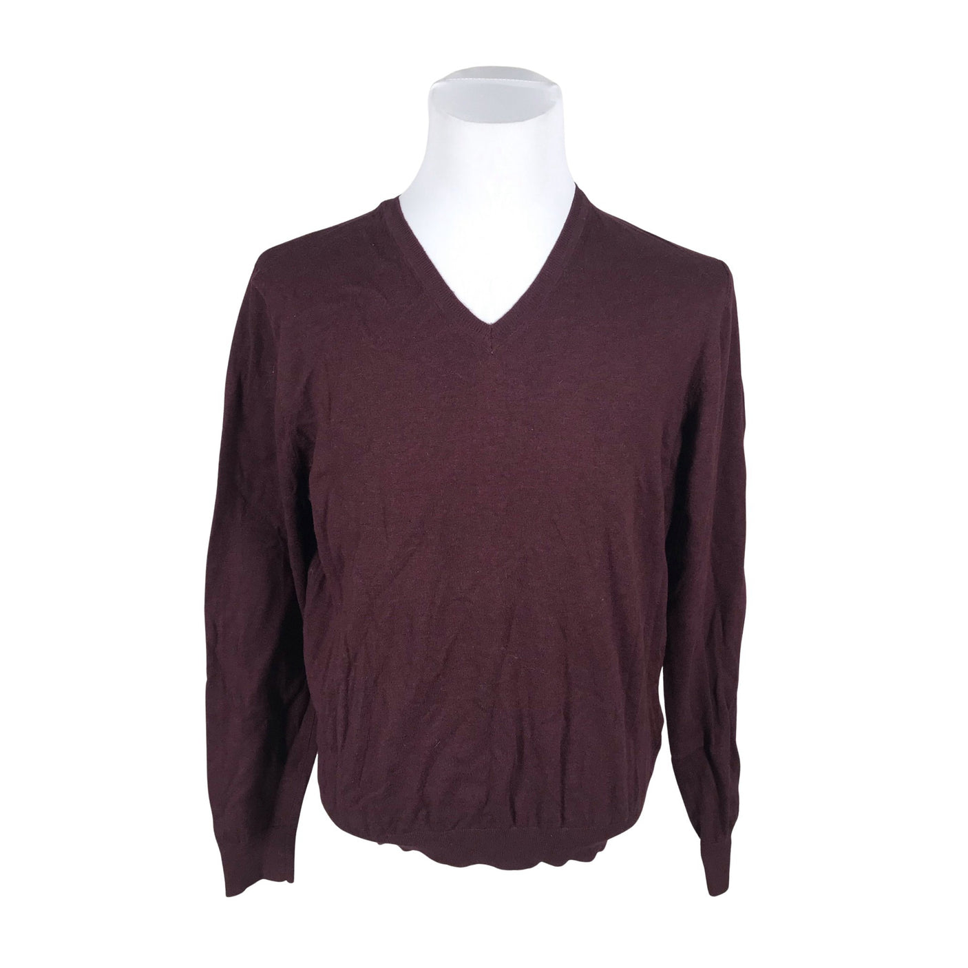 Unisex Massimo Dutti - Sweater, size XL - Wine red (1)