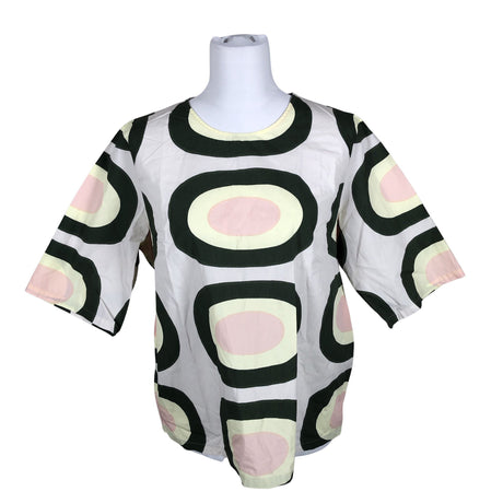 Unisex Marimekko - Short-sleeved blouse, size 42 - Green ()