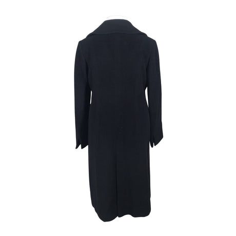 Unisex Linea - Wool coat, size 42 - Black (2)
