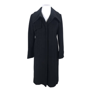 Unisex Linea - Wool coat, size 42 - Black (1)