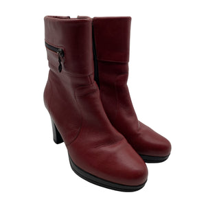 Unisex Janita - Ankle boots, size 39 - Red (2)