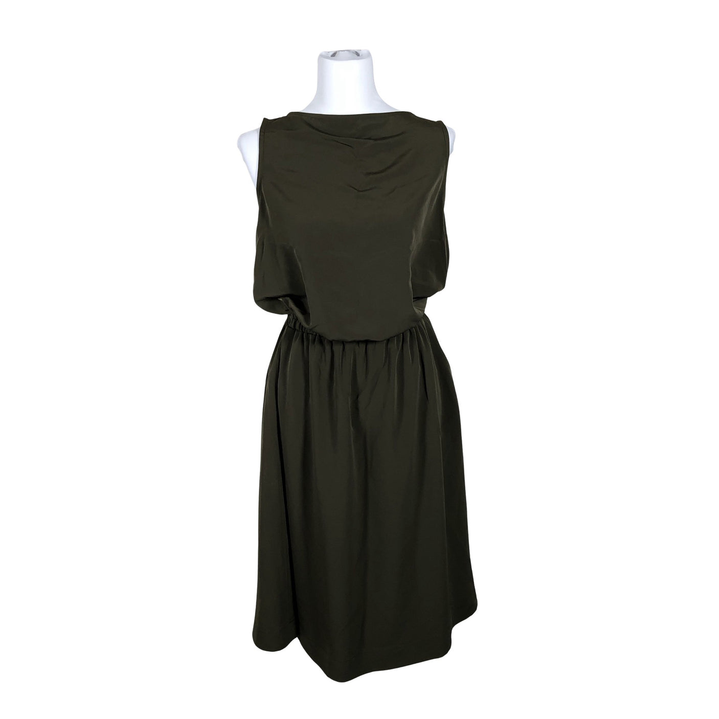 Unisex Ayani - Schiffon dress, size 38 - Green (1)