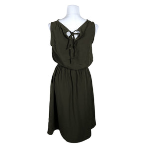 Unisex Ayani - Schiffon dress, size 38 - Green (4)