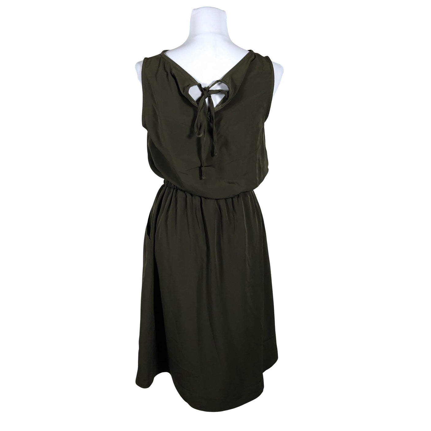 Unisex Ayani - Schiffon dress, size 38 - Green (3)