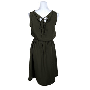 Unisex Ayani - Schiffon dress, size 38 - Green (3)