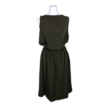 Unisex Ayani - Schiffon dress, size 38 - Green (2)