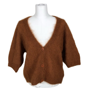 Unisex La Petite Laine - Cardigan, size 40 - Brown (1)