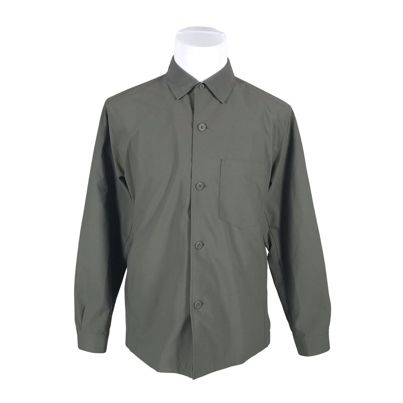 Unisex Uniqlo - Collared shirt, size M - Green (1)