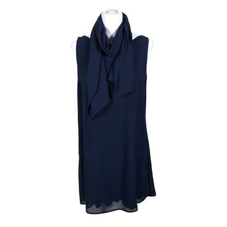 Unisex Marella - Schiffon dress, size 38 - Blue (2)