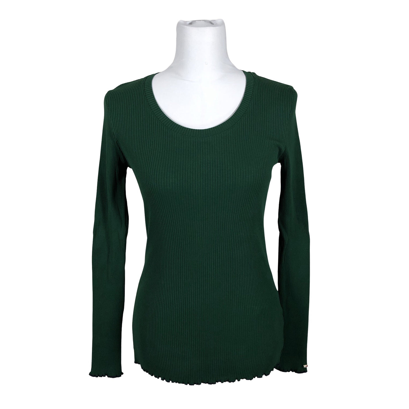 Unisex Tommy Hilfiger - Tricot shirt, size 40 - Green (2)