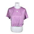 Unisex Adidas - Sports shirt, short sleeve, size 40 - Violet ()