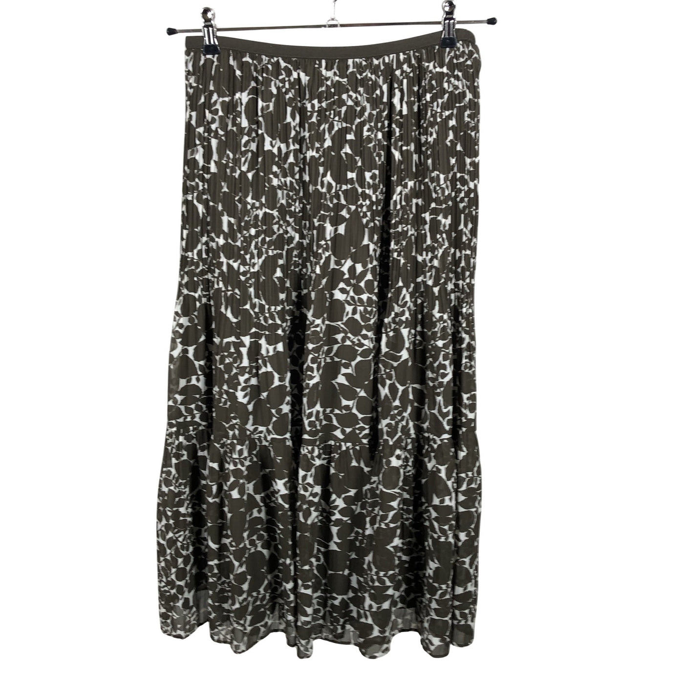 Unisex Uniqlo - Fabric skirt, size 38 - Green (2)