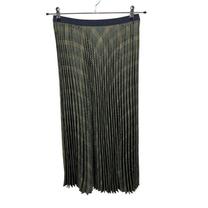Unisex Uniqlo - Pleated skirt, size 38 - Green (1)
