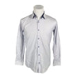 Unisex fitmens - Collared shirt, size M - White ()