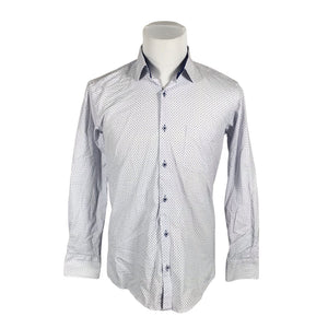 Unisex fitmens - Collared shirt, size M - White (1)