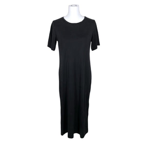 Unisex Weekday - Tricot dress, size 38 - Black (2)