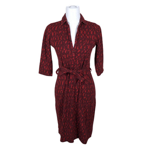 Unisex Nanso - Tricot dress, size 36 - Red (2)