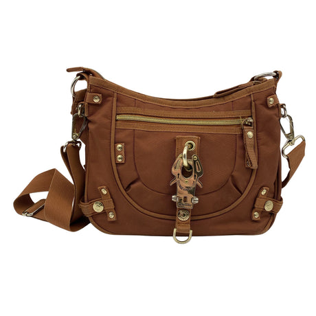 Unisex George Gina & Lucy - Shoulder bag, size Midi - Brown (2)