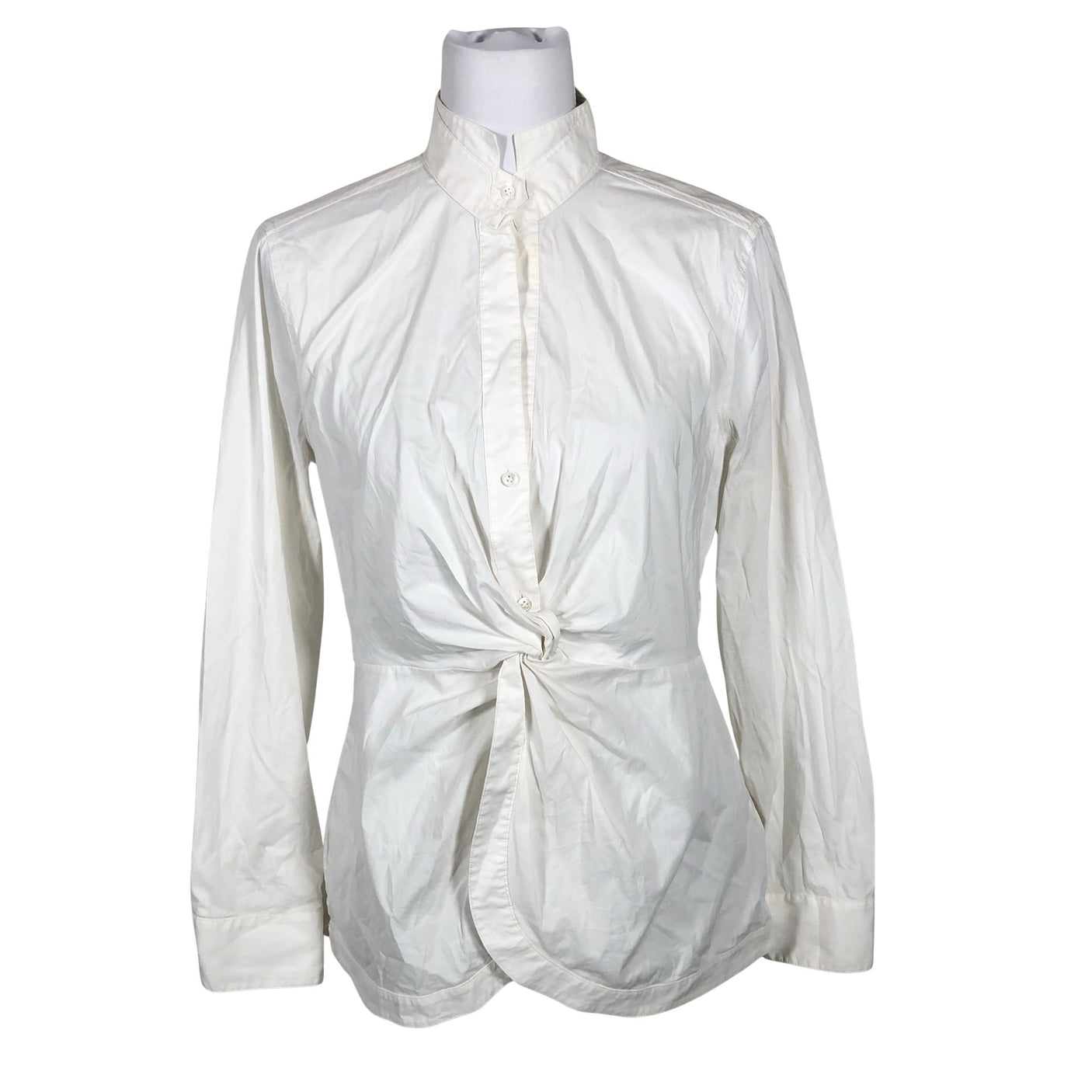 Unisex BCBG Maxazria - Blouse, size 40 - White (2)