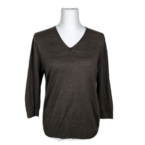 Unisex Muji - Sweater, size 38 - Brown (1)