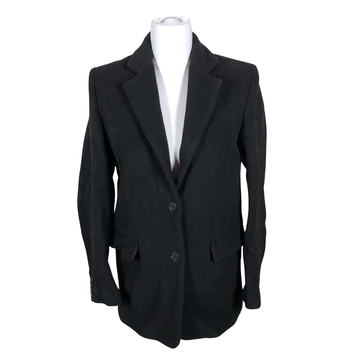 Unisex &Other Stories - Wool coat, size 34 - Black (1)