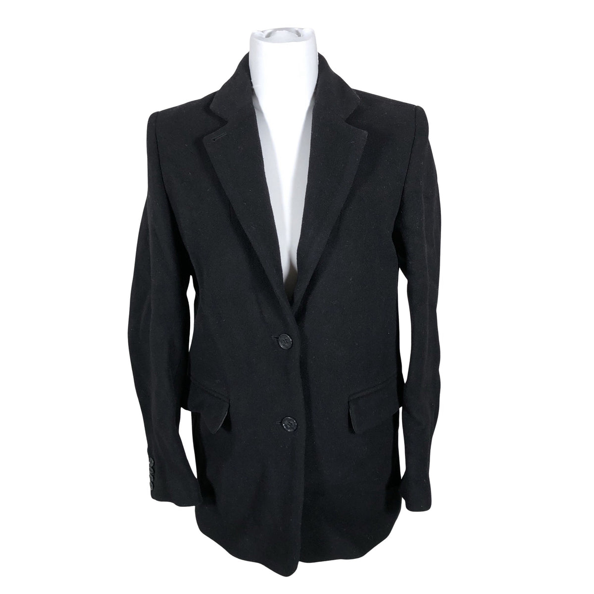 Unisex &Other Stories - Wool coat, size 34 - Black (1)