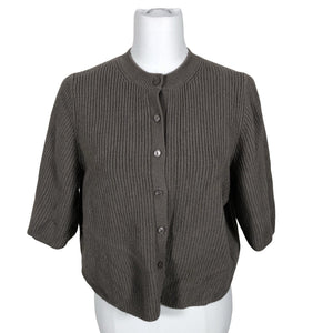 Unisex &Other Stories - Cardigan, size 36 - Brown (1)